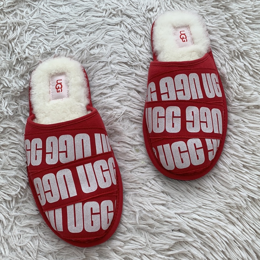 NWT UGG graphic band scaff slipper - Picture 4 of 13